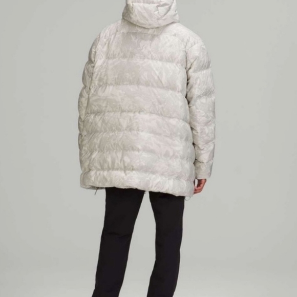 🔥NWT LULULEMON MEN'S DOWN JACKET MAPLE METAMORPHOSIS LIGHT NEUTRAL MULTI 3XL - Picture 2 of 14